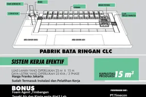 Foto SKETSA DENAH MESIN BATA RINGAN TIMECON 2 denah_15_m3